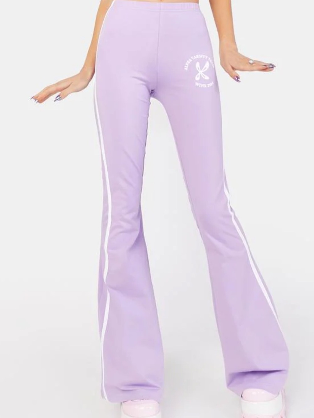 Team Fairy Varsity Flare Pants Winx Club Dollskill Collab